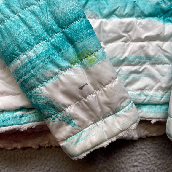 The North Face Puffer Jacket Girls Size XL Full Zip Fleece Lined Outdoor - Picture 4 of 16